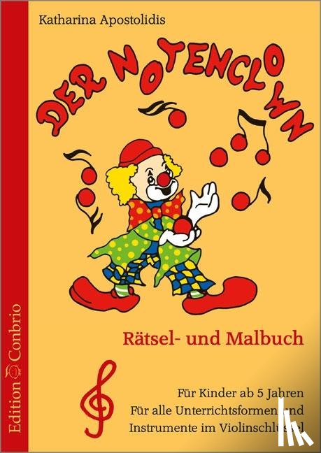 Apostolidis, Katharina - Notenclown - Violinschlüssel