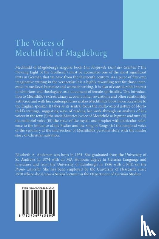 Andersen, Elizabeth A. - The Voices of Mechthild of Magdeburg