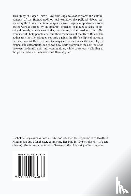 Palfreyman, Rachel - Edgar Reitz's Heimat