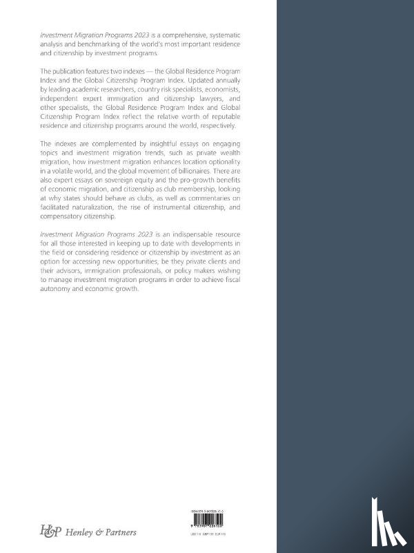  - Investment Migration Programs 2023