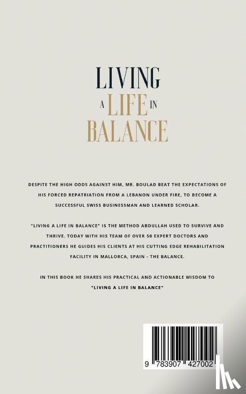 Boulad, Abdullah - Living a Life in Balance