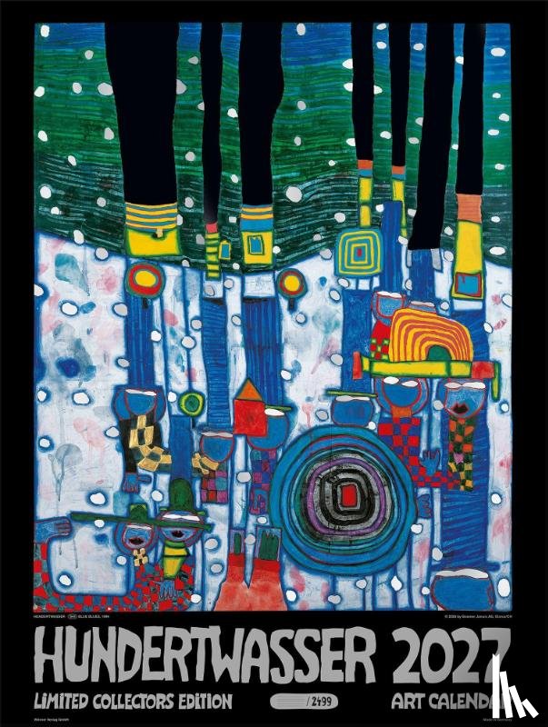  - Großer Hundertwasser Art Calendar 2027