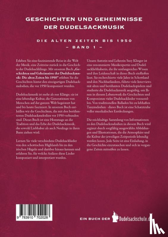 Klinger, Susy - Geschichten und Geheimnisse der Dudelsackmusik
