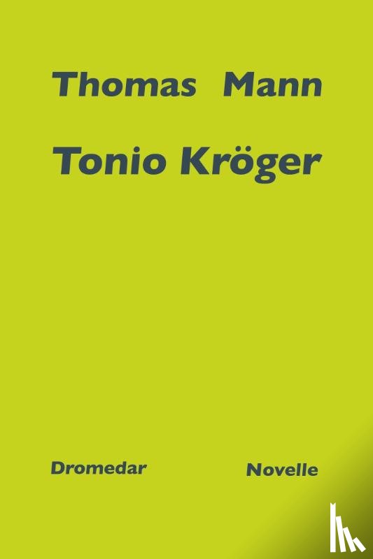 Mann, Thomas - Tonio Kröger