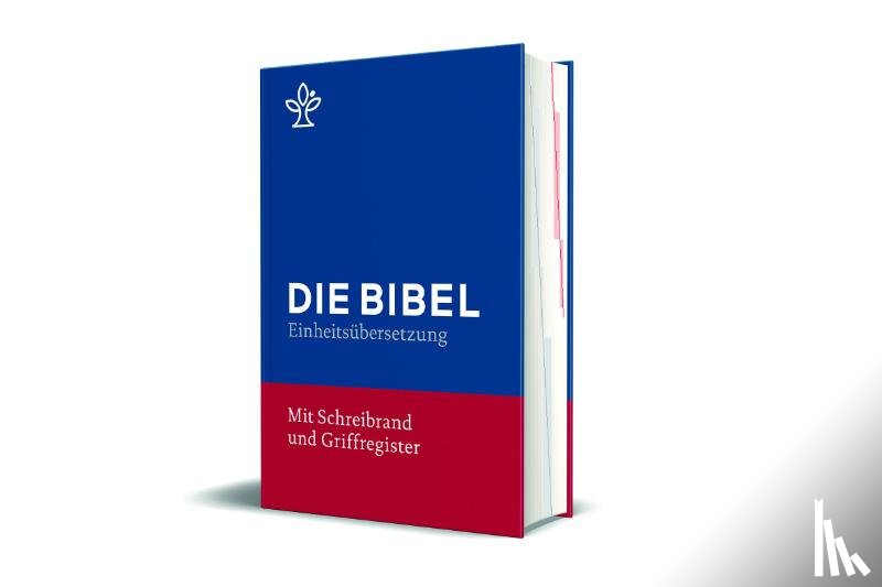  - Bibel mit Schreibrand (Blauer Einband)