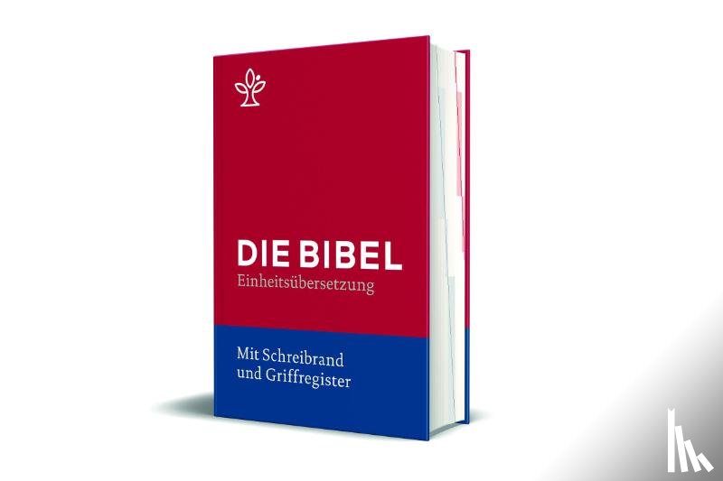  - Bibel mit Schreibrand (Roter Einband)