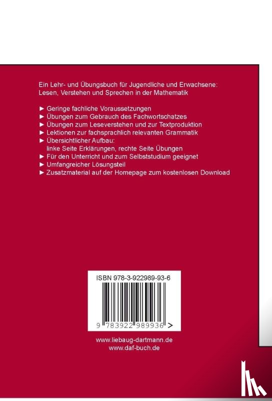 Liebaug, Bruno - Wie spricht man in der Mathematik? Band 2