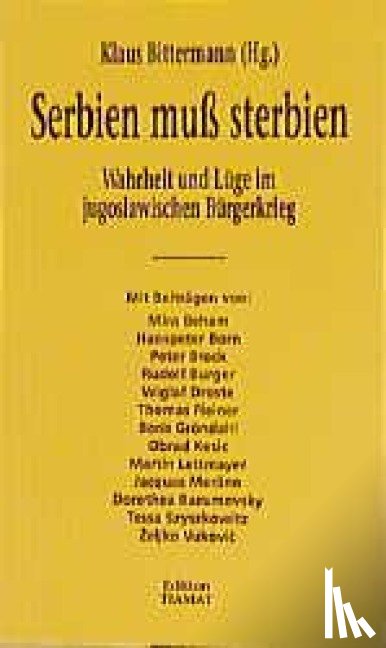  - Serbien muß sterbien