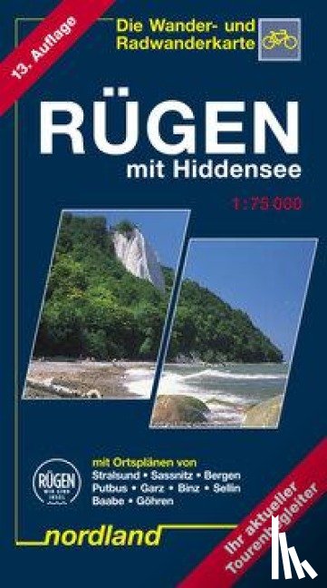  - Deutsche Ostseeküste 06. Rügen mit Hiddensee 1 : 75 000
