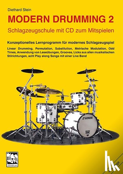 Stein, Diethard - Modern Drumming II. Mit CD