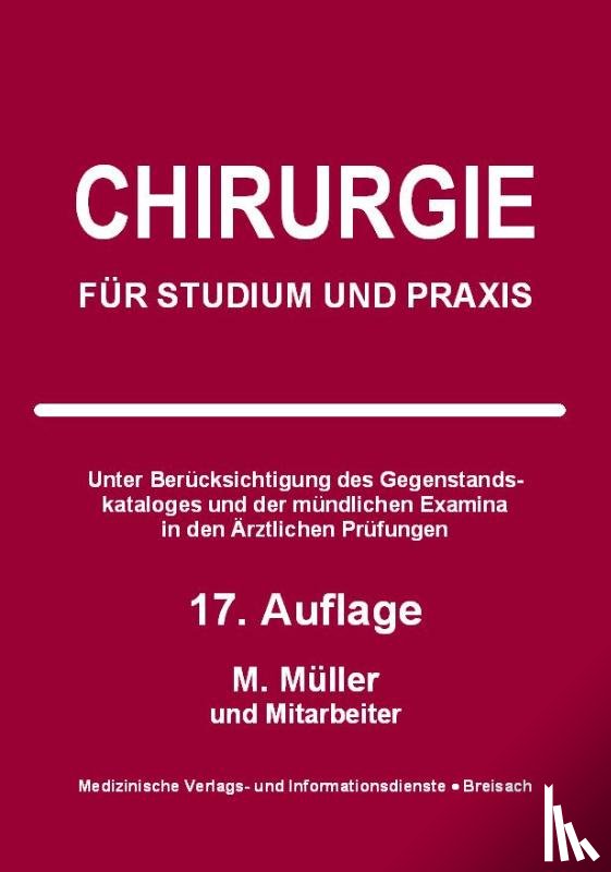 Müller, Markus - Chirurgie
