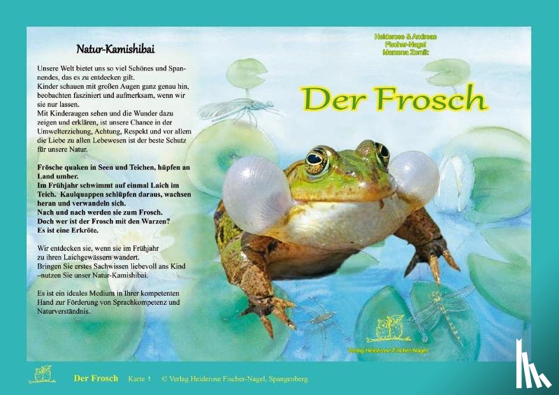 Fischer-Nagel, Heiderose, Fischer-Nagel, Andreas - Natur-Kamishibai - Der Frosch