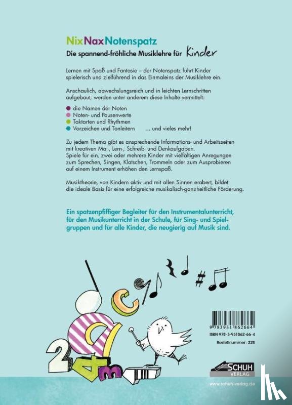 Schuh, Karin - Nix Nax Notenspatz