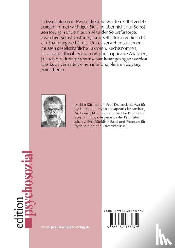 Kuchenhoff, Joachim - Selbstzerstoerung und Selbstfursorge