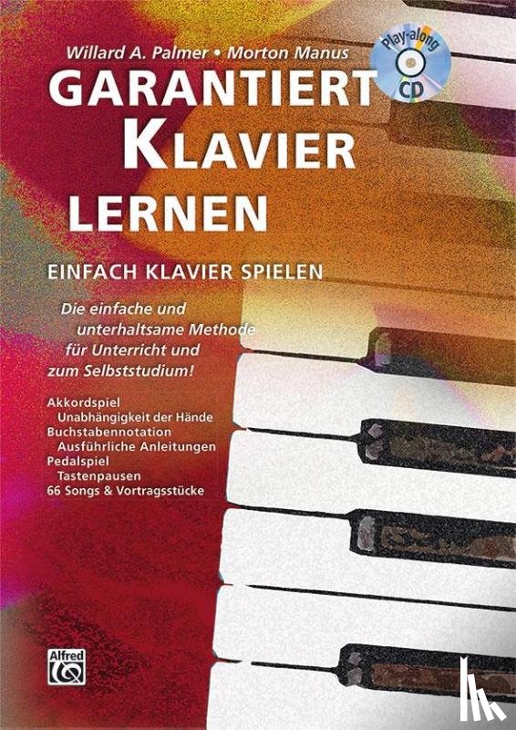 Manus, Morton, Palmer, Willard A. - Garantiert Klavier lernen
