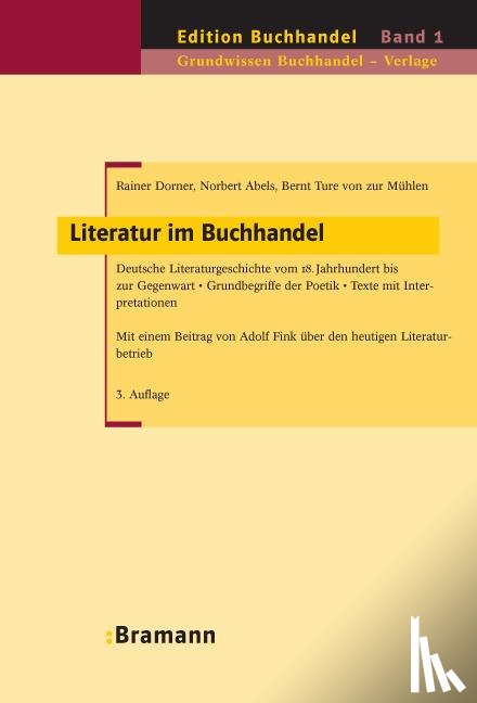 Dorner, Rainer, Abels, Norbert, Zur Mühlen, Bernt Ture von - Literatur im Buchhandel