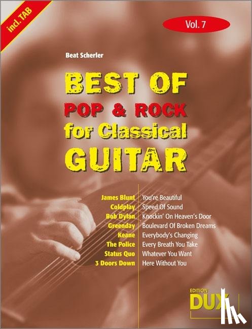 Scherler, Beat - Best Of Pop & Rock for Classical Guitar 7