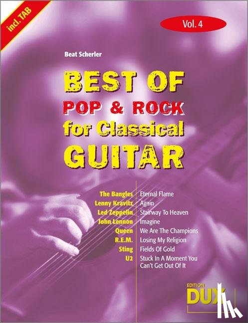 Scherler, Beat - Best Of Pop & Rock for Classical Guitar 4