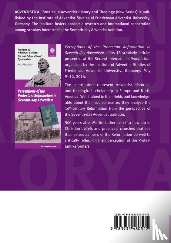  - Perceptions of the Protestant Reformation in Seventh-day Adventism