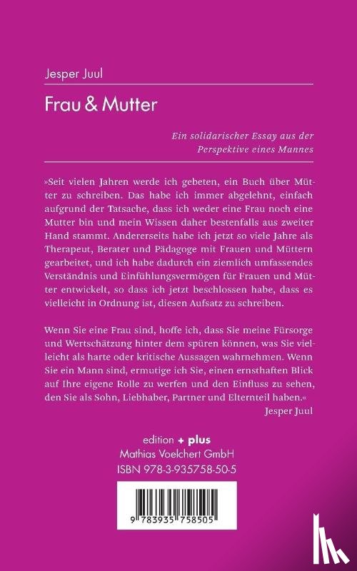 Juul, Jesper - Frau und Mutter