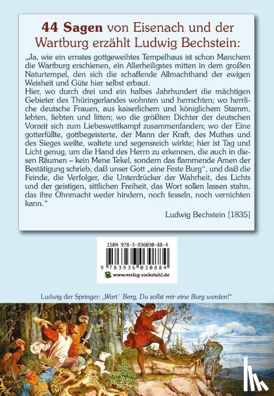 Bechstein, Ludwig - Sagenbuch von Eisenach und der Wartburg