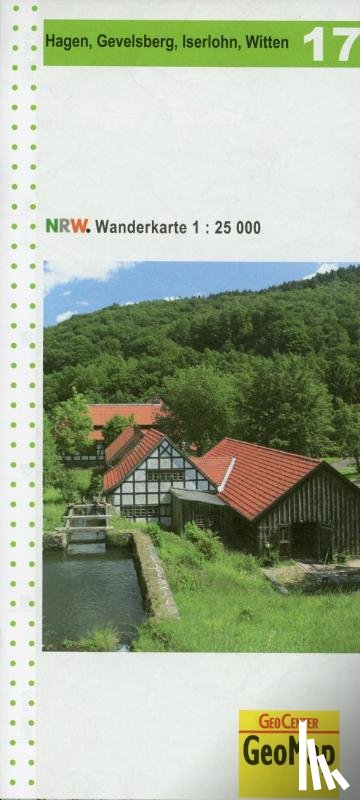  - NRW Wanderkarte 17 Hagen, Gevelsberg, Iserlohn, Witten 1 : 25 000