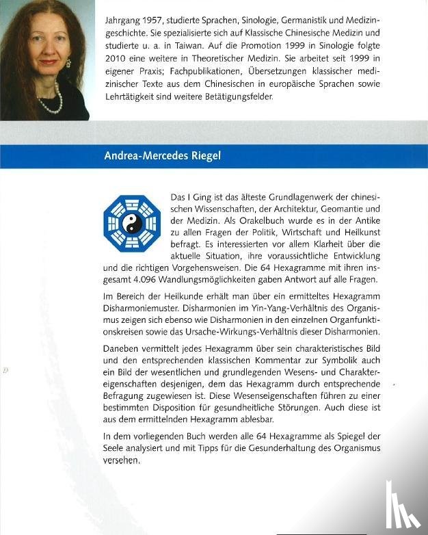 Riegel, Andrea-Mercedes - I Ging und Psyche