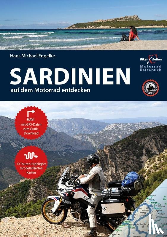 Engelke, Hans Michael - Motorrad Reiseführer Sardinien