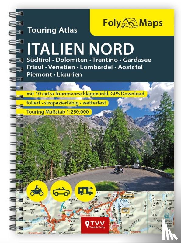  - FolyMaps Touringatlas Italien Nord 1:250.000