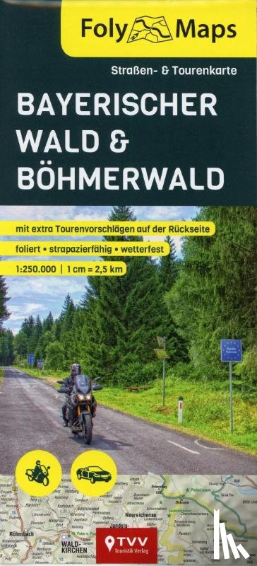  - FolyMaps Böhmerwald / Bayerischer Wald 1:250 000