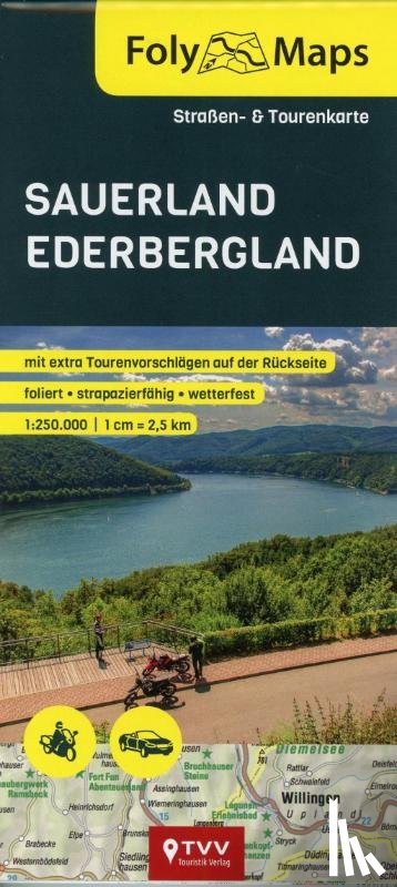  - FolyMaps Sauerland Ederbergland 1:250 000