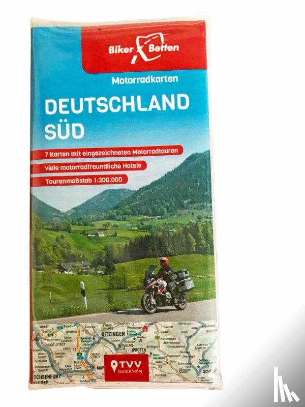  - Motorradkarten Set Deutschland Süd