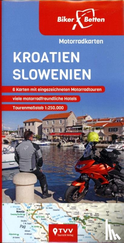  - Motorradkarten Set Kroatien Slowenien
