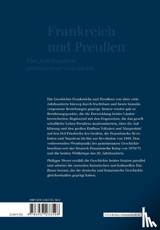 Meyer, Philippe - Frankreich und Preussen