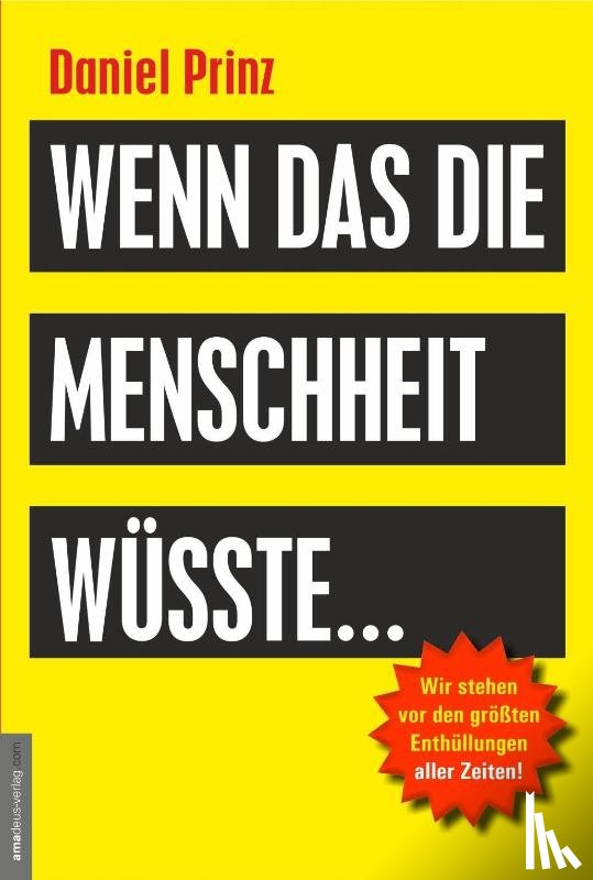 Prinz, Daniel - Wenn das die Menschheit wüsste...