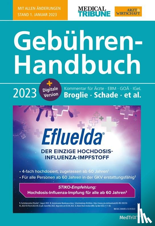 Broglie, Maximilian, Pransche-Schade, Stefanie, Schade, Hans-Joachim - Gebühren-Handbuch 2023