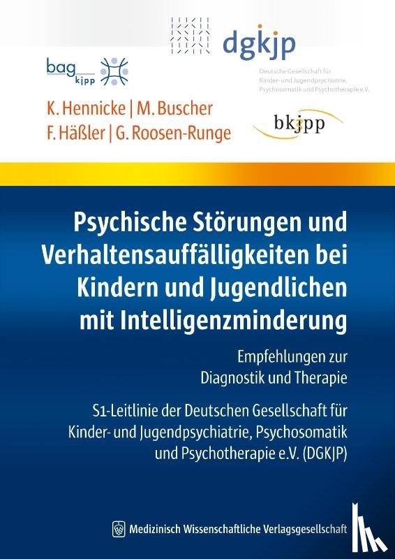 Häßler, Frank, Hennicke, Klaus, Buscher, Michael - Psychische Störungen und Verhaltensauffälligkeiten bei Kindern und Jugendlichen mit Intelligenzminderung