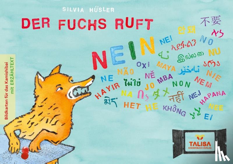 Hüsler, Silvia - Der Fuchs ruft NEIN - Bildkartenversion (A3, Multilingual)