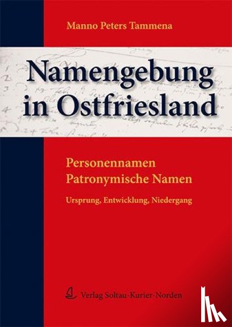 Tammena, Manno P - Namengebung in Ostfriesland