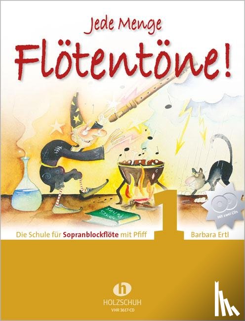 Ertl, Barbara - Jede Menge Flötentöne 1 mit 2-CDs