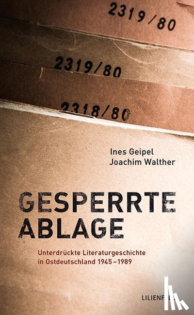 Geipel, Ines, Walther, Joachim - Gesperrte Ablage