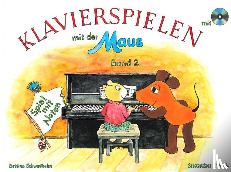Schwedhelm, Bettina - Klavierspielen mit der Maus, Band 2. Spiel mit Noten.