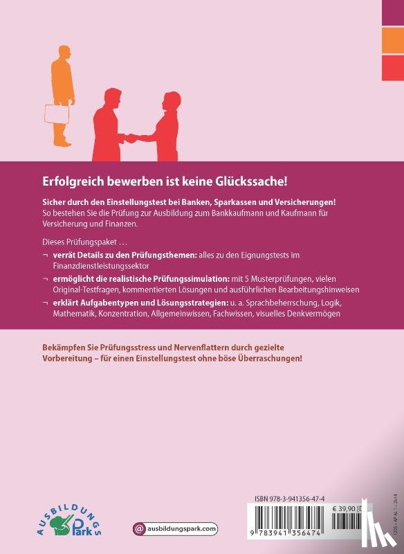 Guth, Kurt, Mery, Marcus - Der Einstellungstest / Eignungstest zur Ausbildung zum Bankkaufmann und Kaufmann für Versicherungen und Finanzen