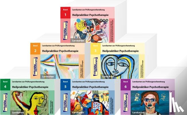 Mery, Marcus - Heilpraktiker Psychotherapie - 1200 Lernkarten - Teil 1-6