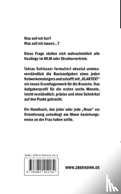 Schlosser, Tobias - Klartext