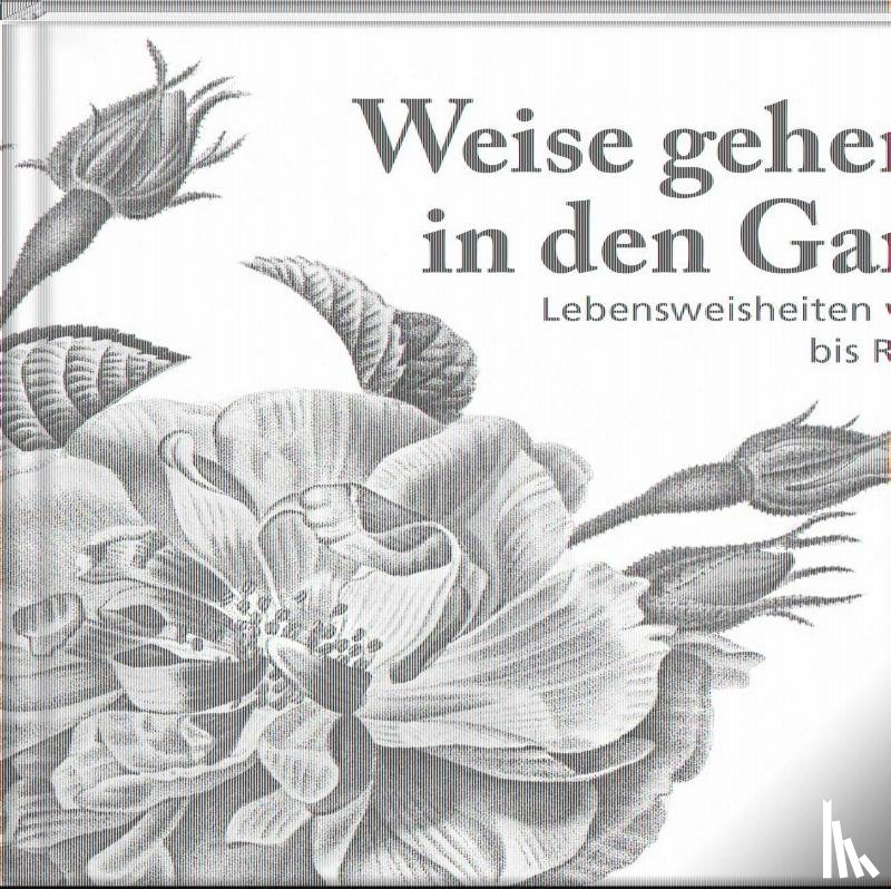  - Weise gehen in den Garten