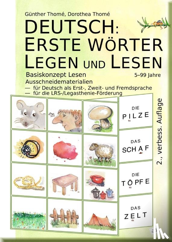 Thomé, Günther, Thomé, Dorothea - DEUTSCH: ERSTE WÖRTER LEGEN UND LESEN