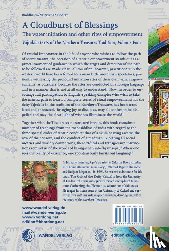 Rig-'dzin rdo-rje (Martin J Boord), Boord, Martin J (Rig-'dzin rdo-rje), Godem, Rigdzin, Phrin-Las, Padma - A Cloudburst of Blessings