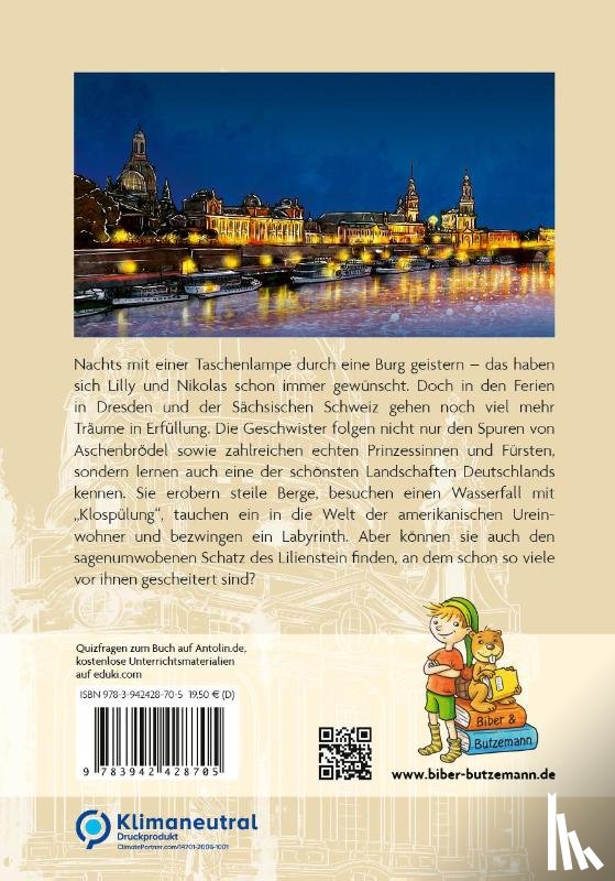 Jacobsen, Juliane - Abenteuer rund um Dresden und das Elbsandsteingebirge