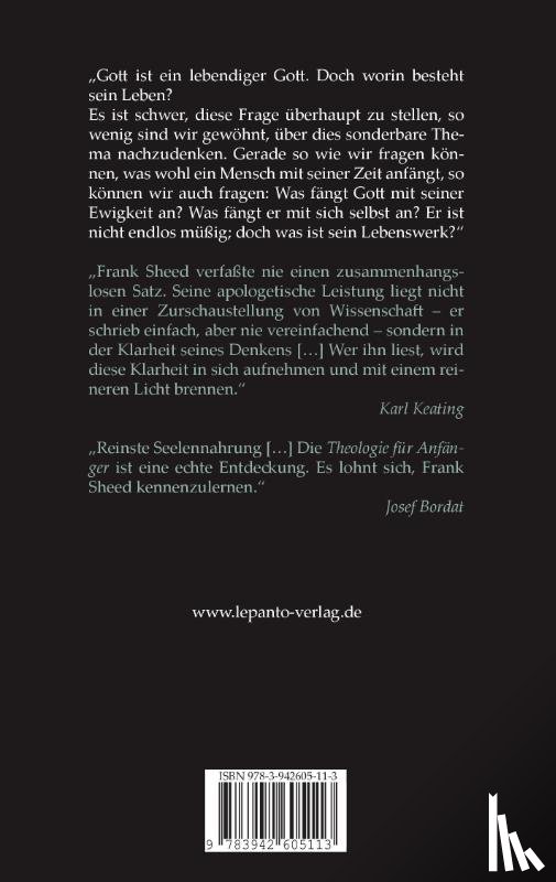Sheed, Frank - Theologie für Anfänger